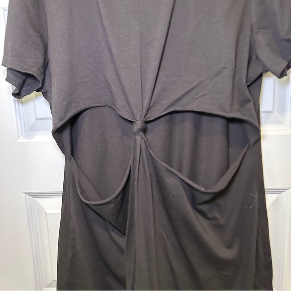 SheIn Curve Black Short Sleeve Cutout Dress size 3XL - Picture 6 of 9